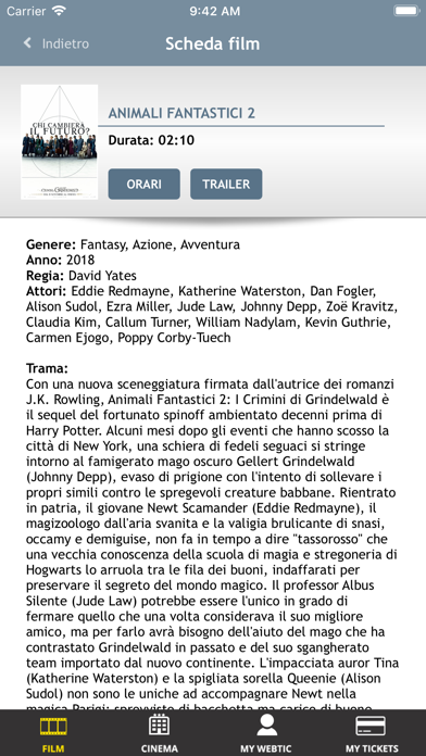 How to cancel & delete Webtic Milano Al Cinema from iphone & ipad 3