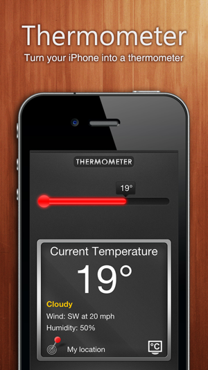 digital thermometer iphone