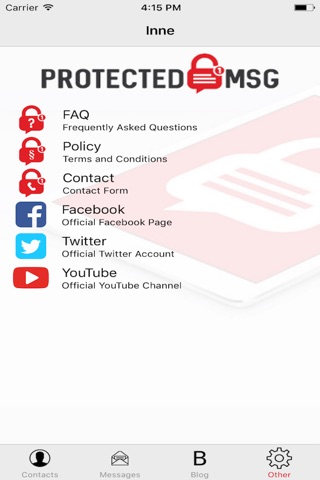 ProtectedMSG screenshot 2