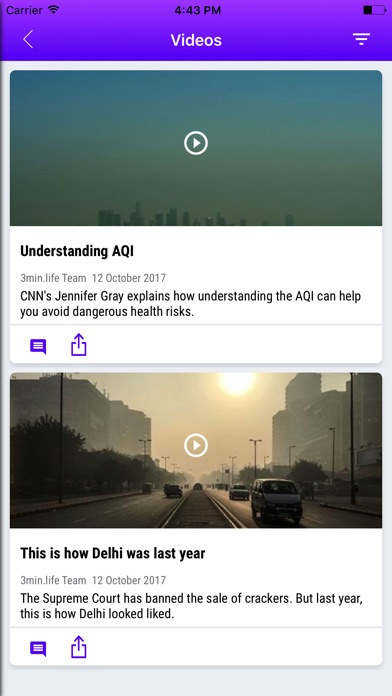 3min.life - pollution and AQI screenshot 4
