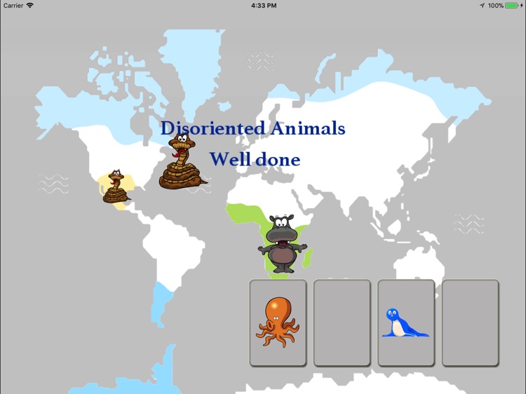 Help the disoriented animals