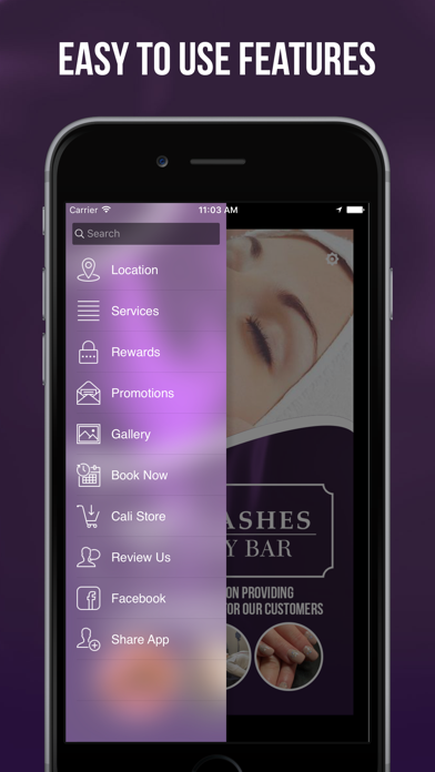 How to cancel & delete Cali Lashes Beauty Bar from iphone & ipad 2