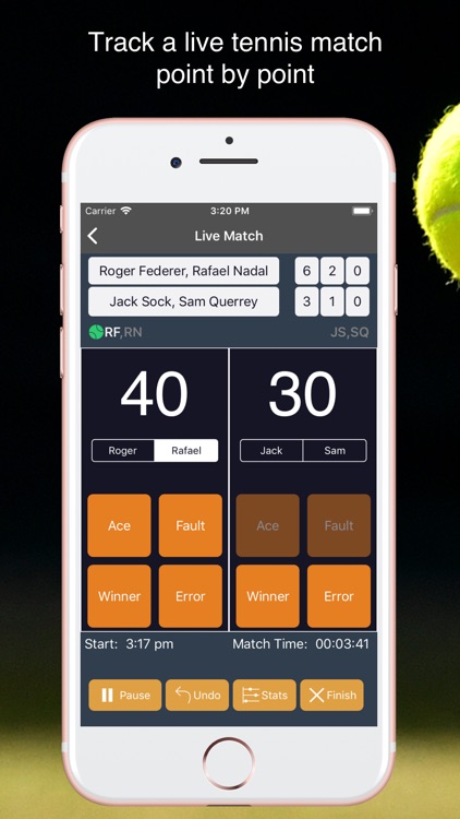 TennisKeeper: Swings & Scores screenshot-7