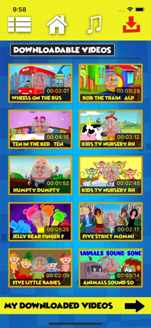 Kids First Videos & Rhymes(圖2)-速報App