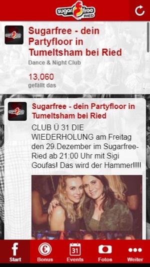 Sugarfree - dein Partyfloor