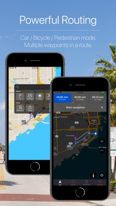 Florida, US Offline Navigation screenshot 3