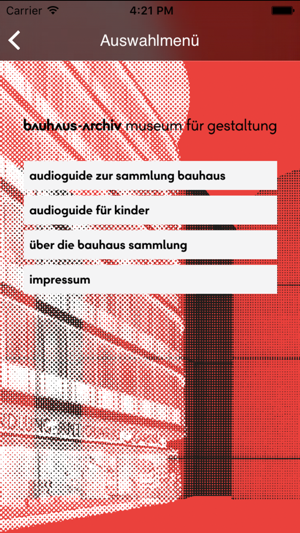 Bauhaus impressum