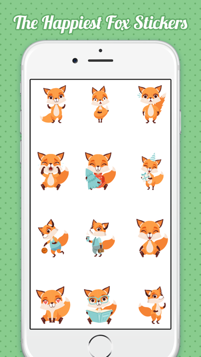 Cute Fox Emojis screenshot 3
