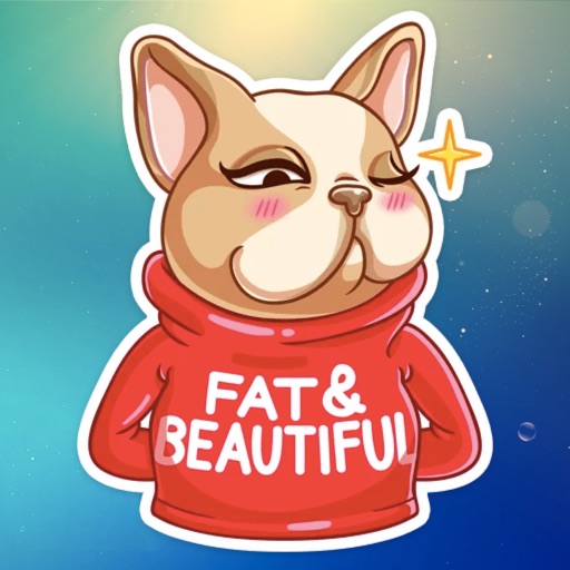 French Bulldog! Stickers icon