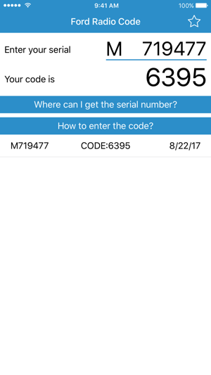 Radio Code for Ford M(圖2)-速報App