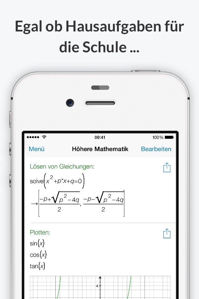 Mathematics with PocketCAS Pro screenshot 2
