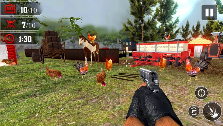Chicken Hunt Sniper shoot Pro screenshot-3