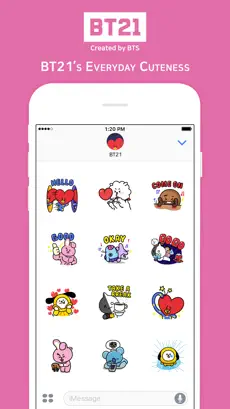 Captura 1 BT21's Everyday Cuteness iphone