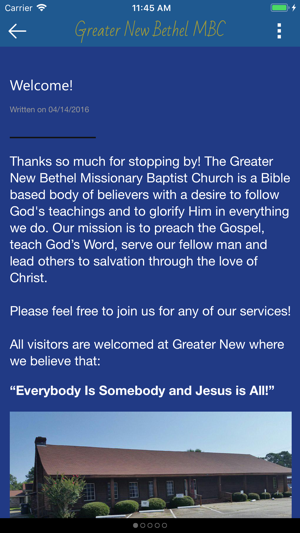 Greater New Bethel MBC(圖2)-速報App