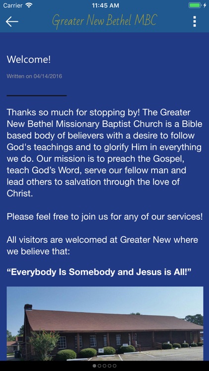 Greater New Bethel MBC