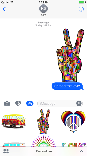 Peace & Love Stickers(圖1)-速報App