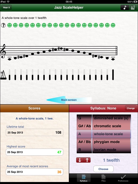 Jazz ScaleHelper for iPad screenshot-4