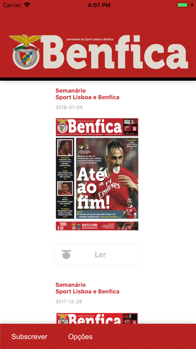 O BENFICA (Publicação... screenshot1