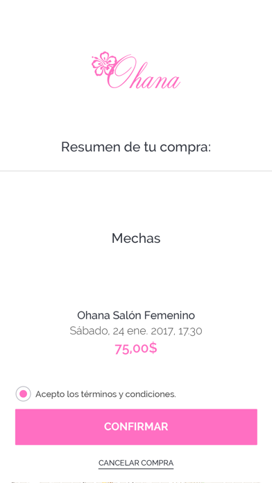 Ohana Salón Femenino screenshot 4