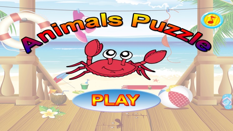 Learn Animal Shape Puzzle Game