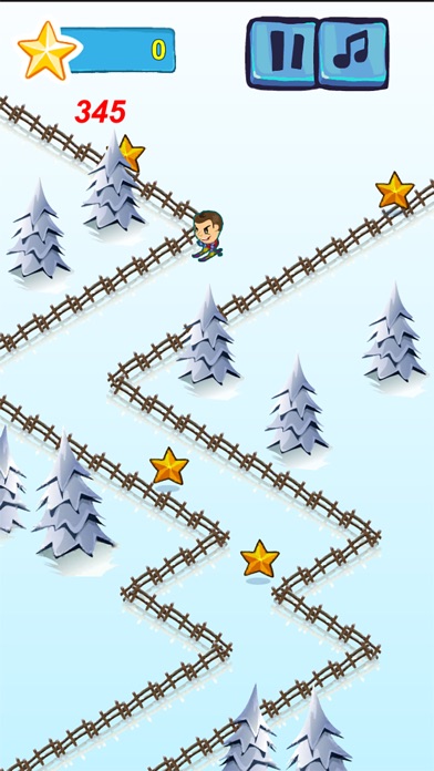 滑雪大冒险-地铁跑酷益智单机小游戏 screenshot 3
