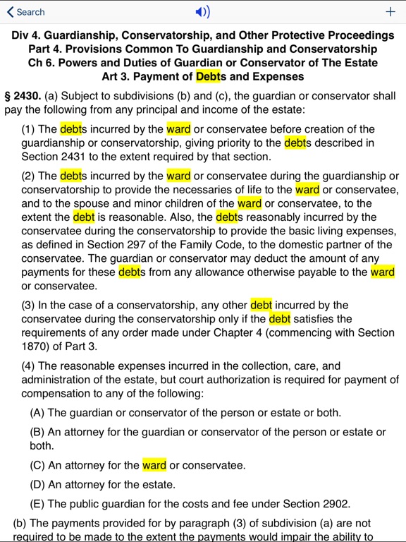 App Shopper CA Probate Code 2018 (Reference)