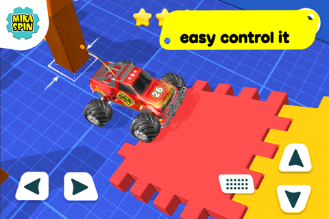 Micro Monster Truck -radio toy screenshot 2