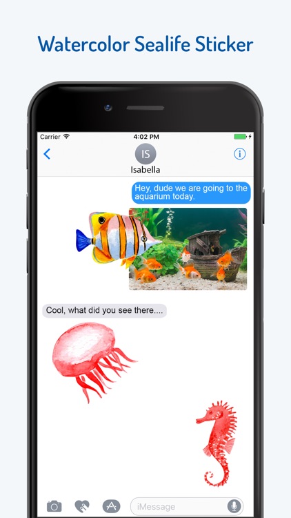 Watercolor Sea Life Emojis