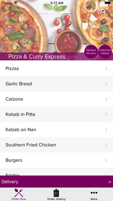 Pizza And Curry Express screenshot 2