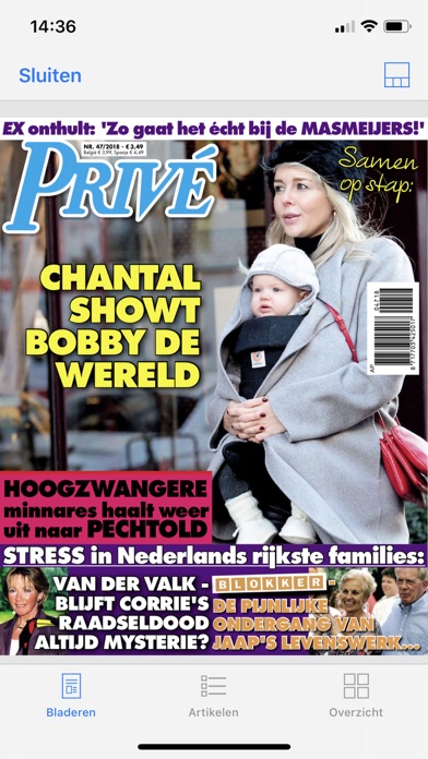Privé Magazine screenshot 2