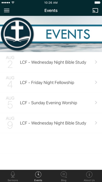 Logos Christian Church screenshot 2