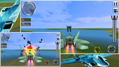 AirFighter VS Mech Robot Pro screenshot 3