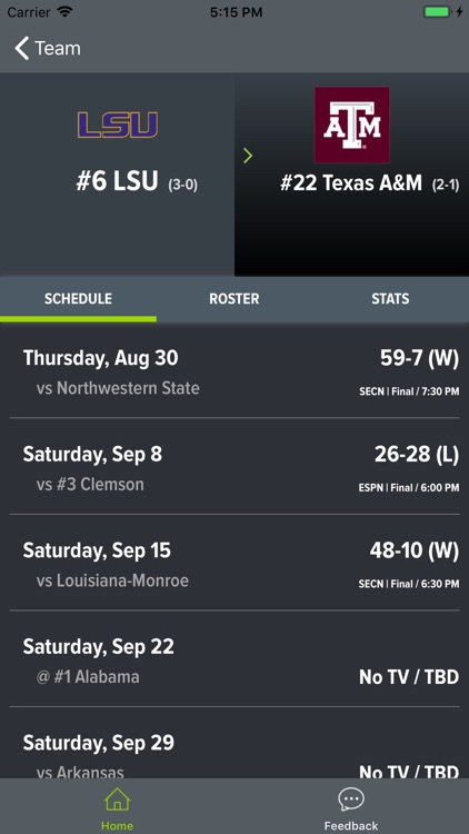 LSU Football 2018 screenshot-8