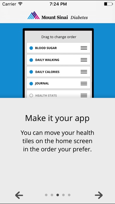 MySinai Diabetes App screenshot 2
