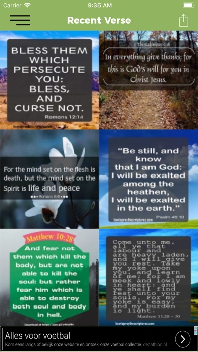 Healing Verses - Bible Verses screenshot 2