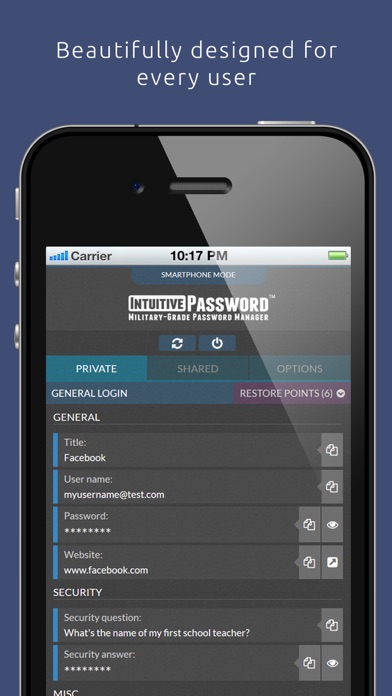 Intuitive Password® screenshot 3