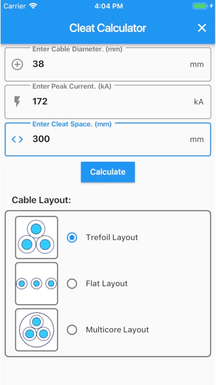 CleatCalculator