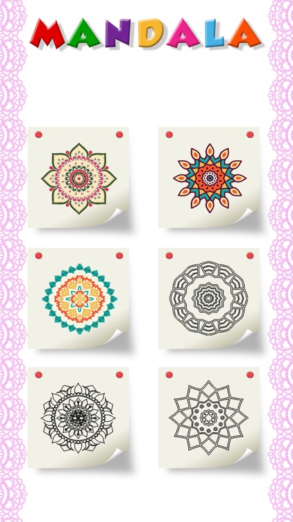 Mandala Color By Number Paint screenshot-3