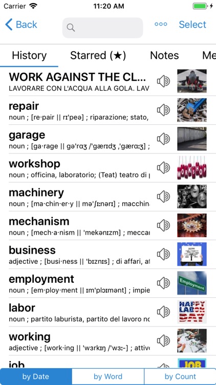 Italian Dictionary - Dict Box