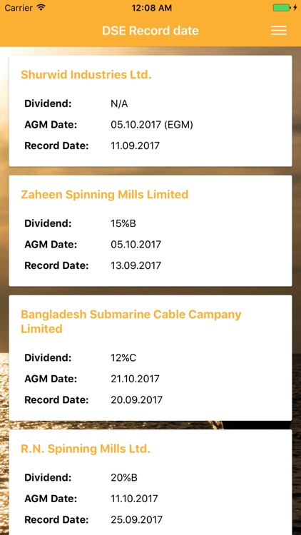 DSE AND CSE SHARE MARKET INFO screenshot-4