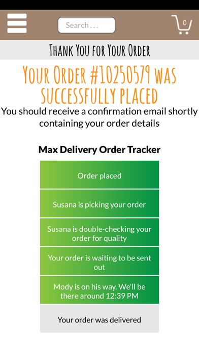 How to cancel & delete MaxDelivery : Grocery Delivery from iphone & ipad 4