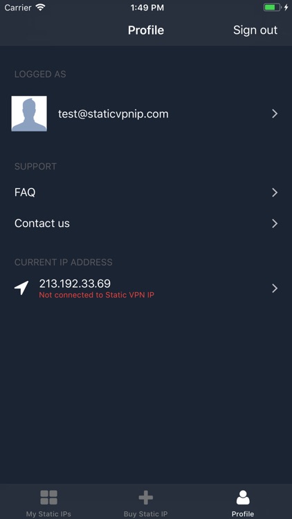 Static VPN IP screenshot-4