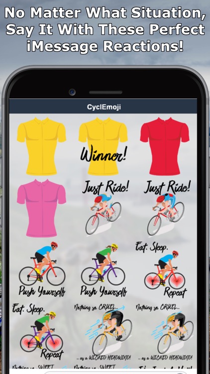 CyclEmoji - Cycling Emojis