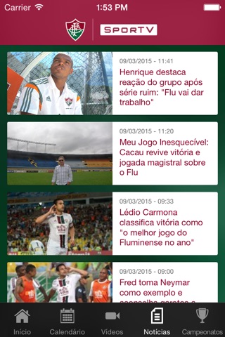 Fluminense Oficial screenshot 4