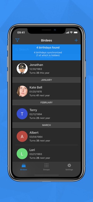 Birdees - Birthday Reminder(圖9)-速報App