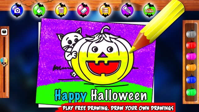 ColoringBook Halloween Holiday(圖2)-速報App