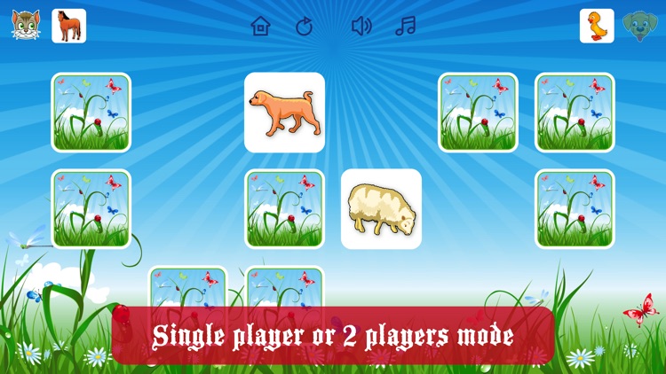 Farm Flip - Match Animal Pairs