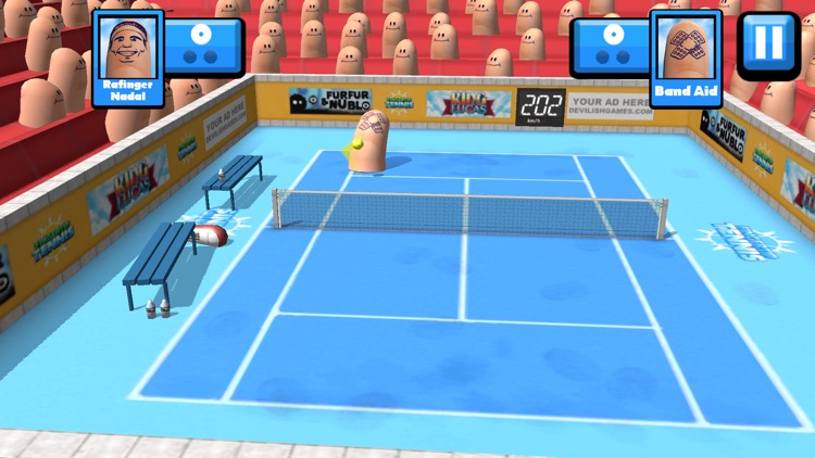 Fingertip Tennis screenshot-4