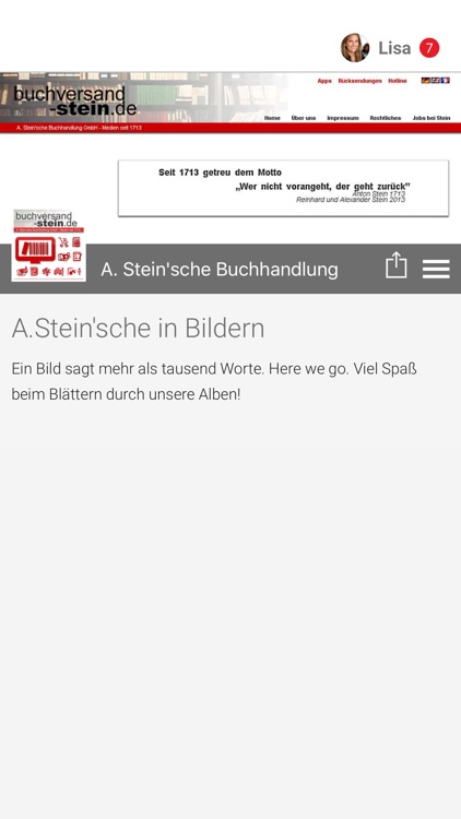 A. Stein'sche Buchhandlung