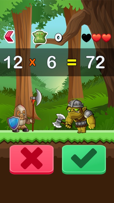 Math vs Orcs : Math Workout screenshot 2